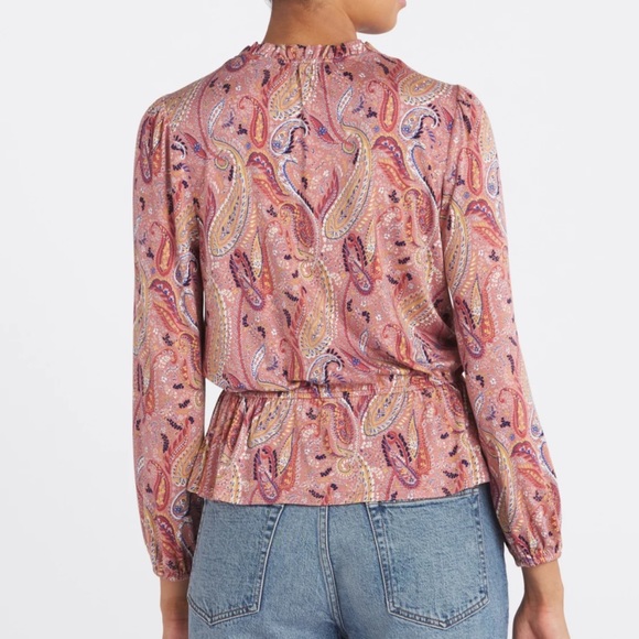 LES SEREIN Locarno Peplum Knit Top NWOT - Picture 5 of 13